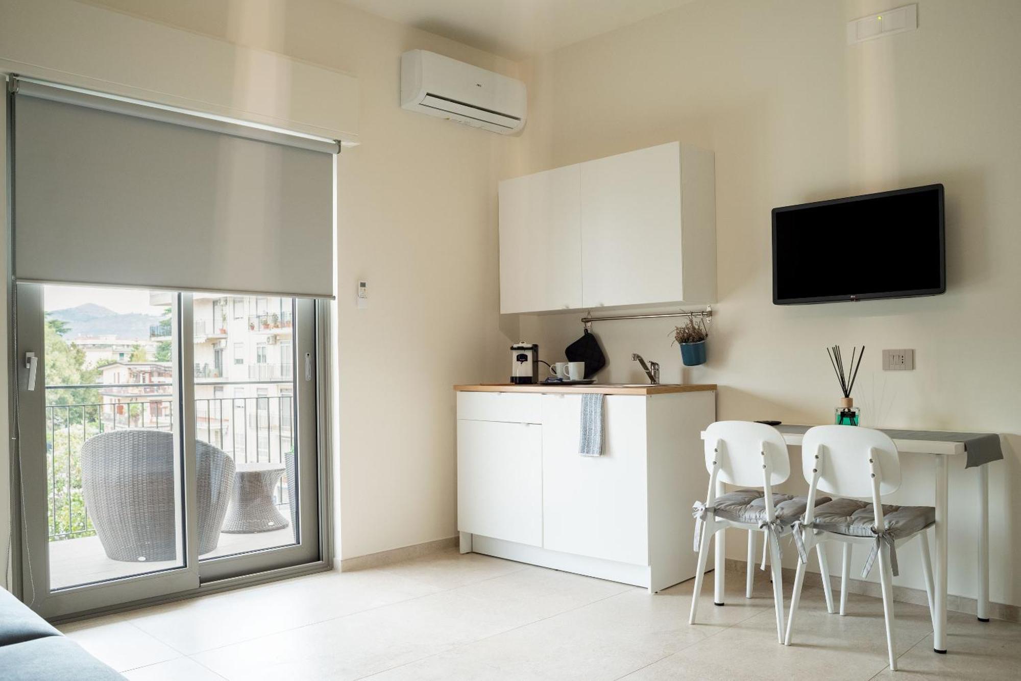 Pi'S Apartments Comfort & Chill San Nicola La Strada Exteriér fotografie